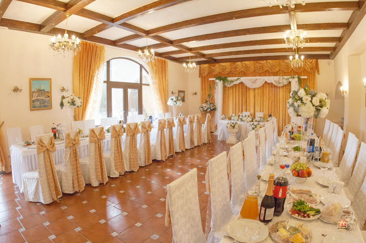 Банкетный зал «Санторини» в «Либхабер» фотография №9