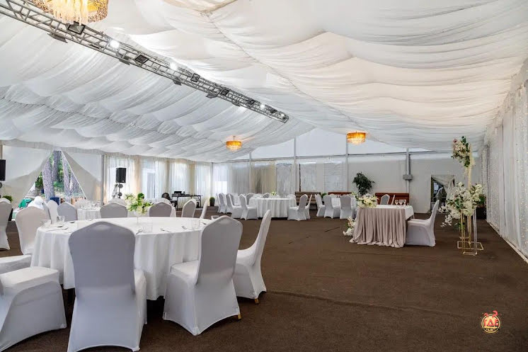 Банкетный шатер "Крепость" в «Лебяжье» фотография №12