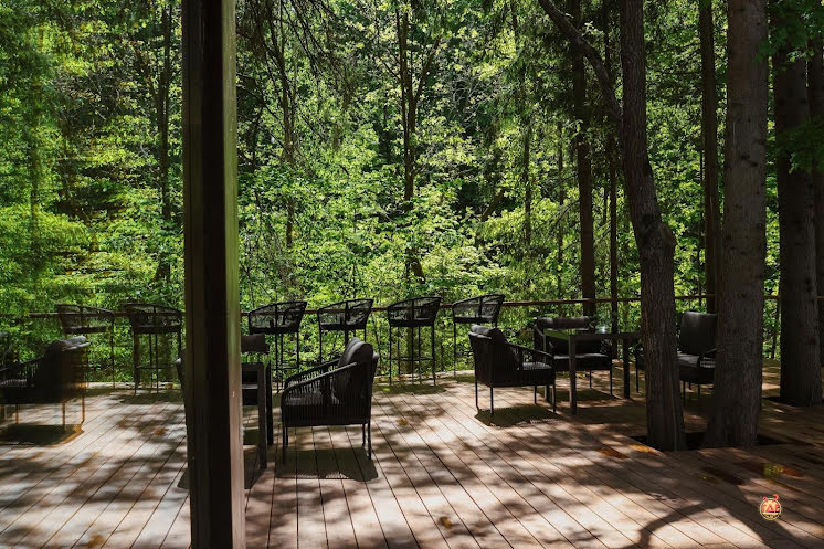 Большой банкетный зал в «Зеленое озеро» фотография №7