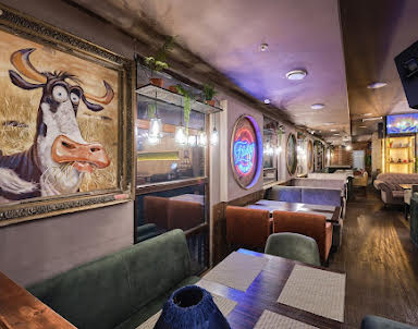 Новый год в Корова на бочке на 70 лет Октября