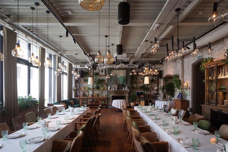 Основной зал в «Qartuli» фотография №8