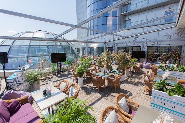 Летняя терраса  в «Гранд Отель «Видгоф»» фотография №3