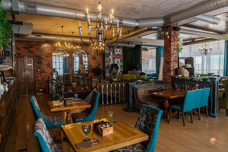 Основной зал в «Мимино» фотография №1