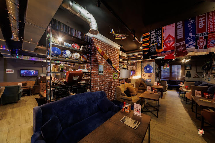 Зал на втором этаже  в «Бар HookahPlace Flat в Видном» фотография №18