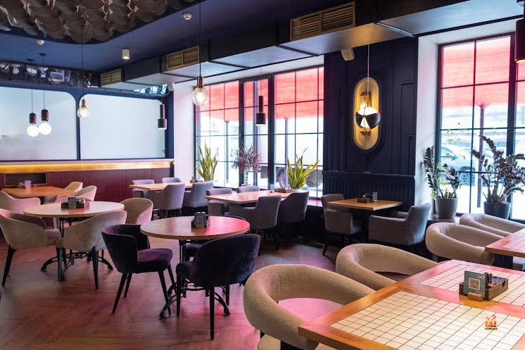 Кухонный зал  в «Бык и Море» фотография №7