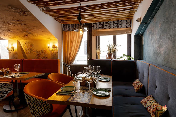 Караоке-зал в «Хинкали Хаус» фотография №9