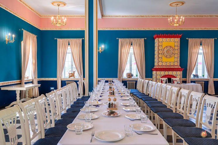 Зал ресторана «Трапезная» в «Парк-отель Царская Усадьба «Остров»» фотография №4