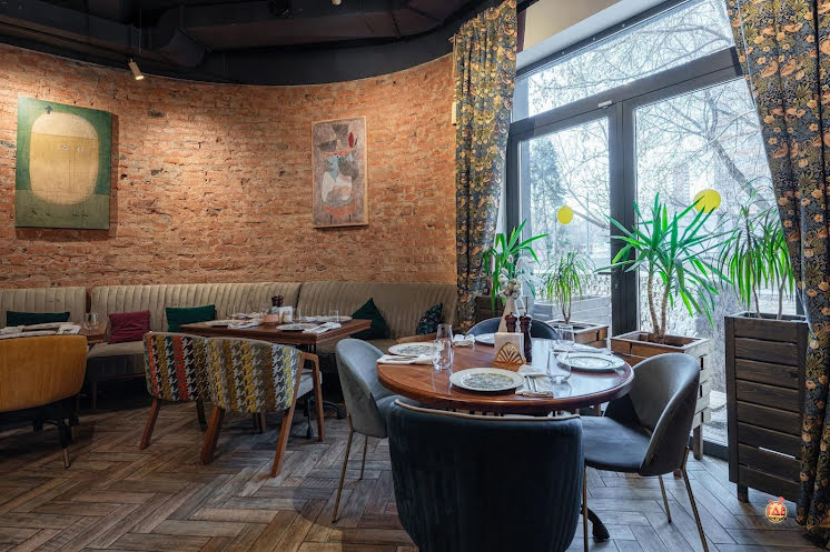 Основной зал в «Стейк-Хаус Muu на Ляпидевского» фотография №2