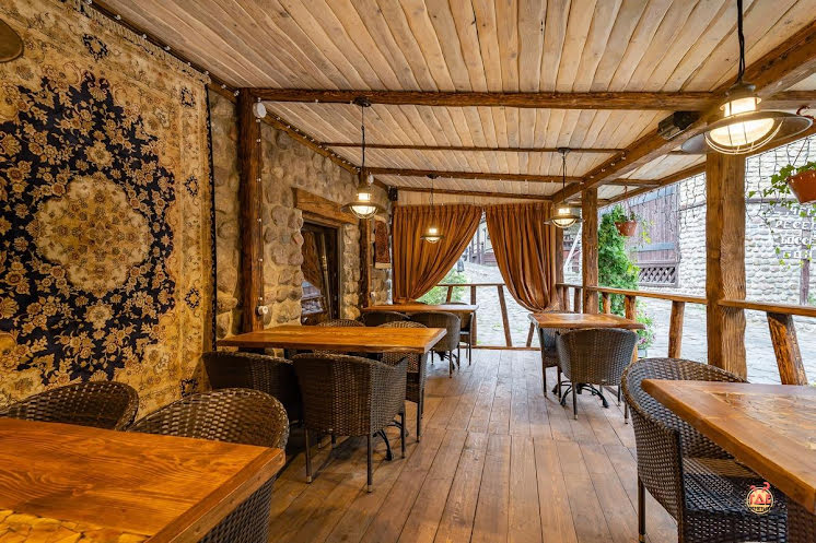 Банкетный зал ресторана "ГРОТ" в «Старая Мельница» фотография №11