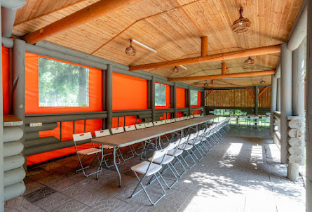 Большая беседка в Панорамный шатер