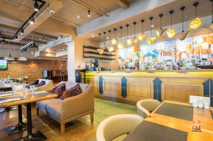 Зал «Бежевый» в «Хинкальная на Мытной» фотография №10