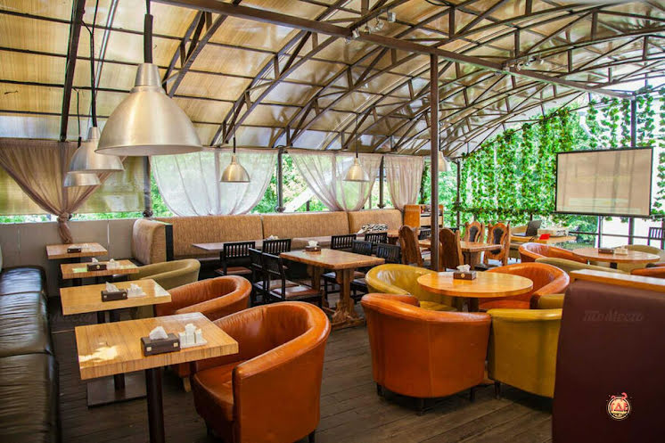 Летняя терраса  в «Сунжа» фотография №1