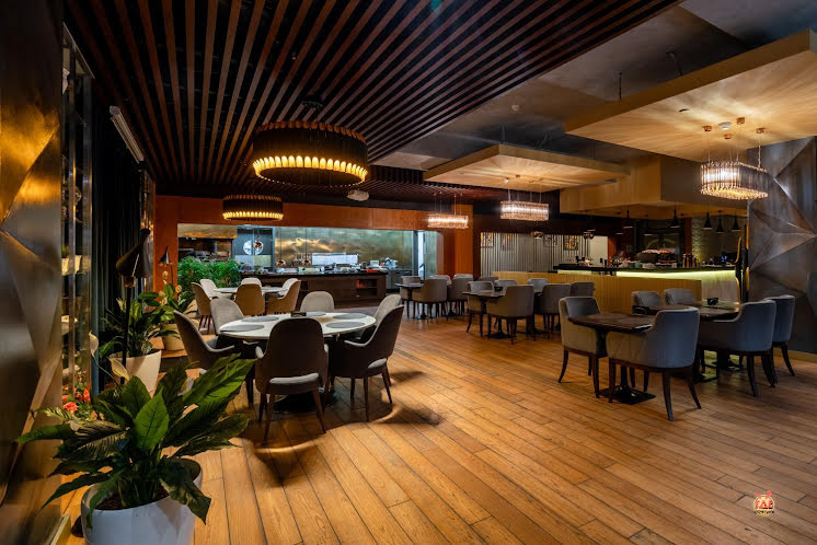 Зал ресторана в «Атмосфера» фотография №1