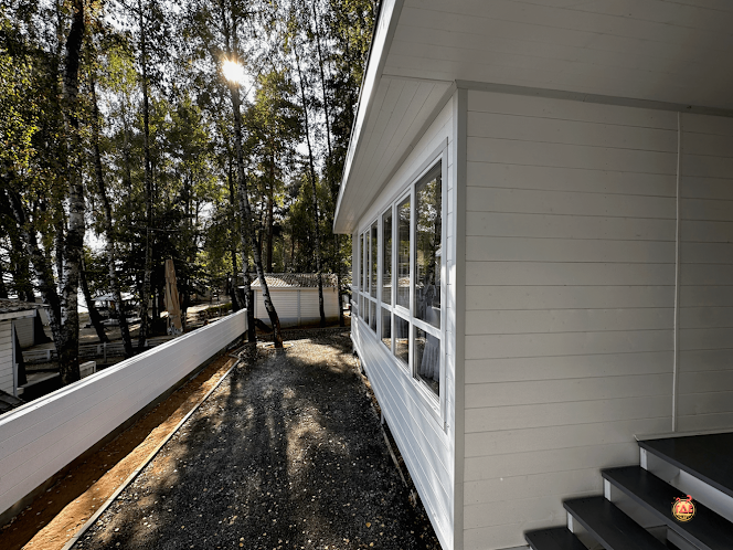 Большая застекленная беседка в «Бухта радости» фотография №2