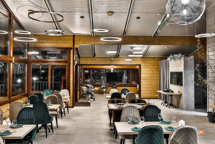 Ресторан «Шале» в «Рыболовная усадьба - Парк-отель Остров» фотография №4