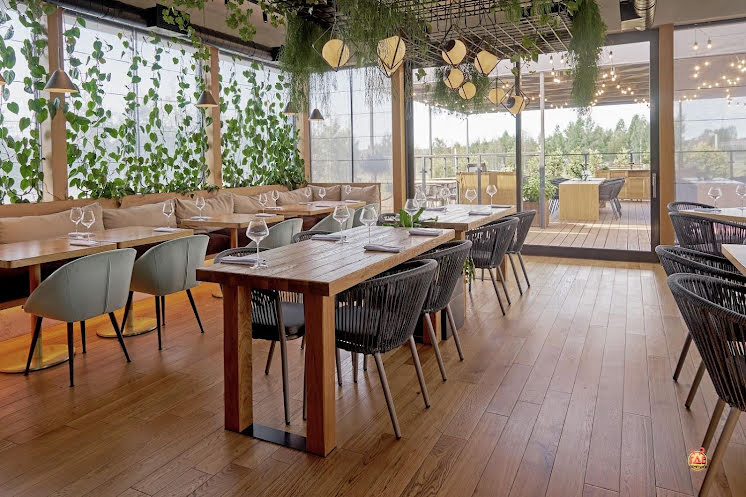 Зал "Оранжерея" в «Оазис Гурме» фотография №4