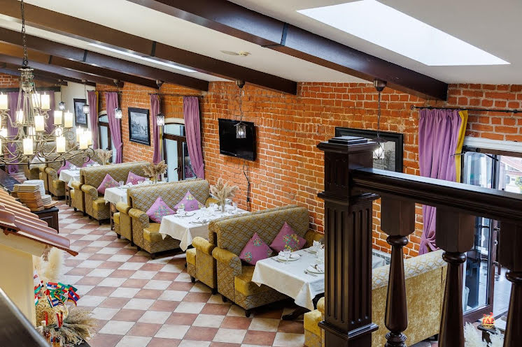 Зал с дровяной печью в «Татарская усадьба» фотография №14