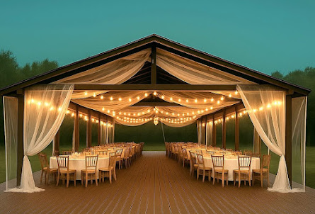 Малый шатер в Терраса коттеджа