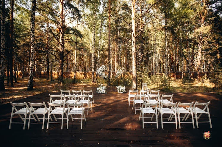 Площадка для выездной церемонии в «Ресторан Лесной» фотография №16