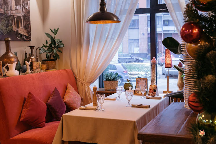 Барный зал  в «Мацони на Парашютной» фотография №3