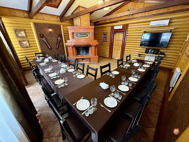 Зал «Каминный» в «Раздолье» фотография №3