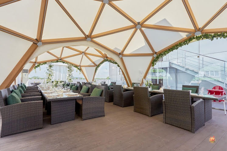 Летний шатер на крыше в «GRANAT» фотография №2