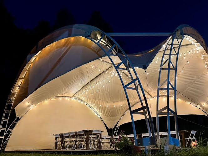 Шатер в «Коттедж в Юкках» фотография №2