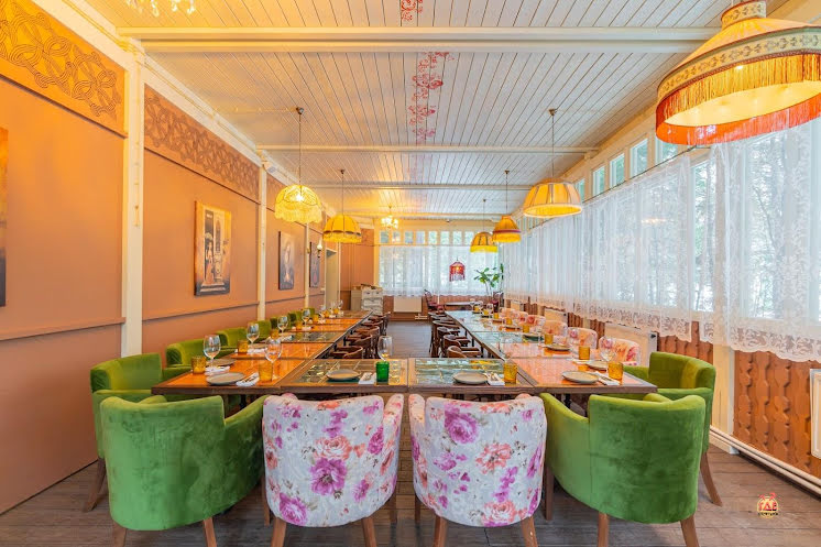 Зал "Зимняя веранда" в «Askaneli» фотография №4