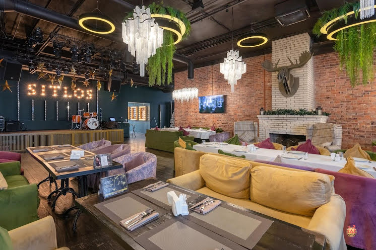 Зал «Каминный» в «Сытый лось в Медведково» фотография №5