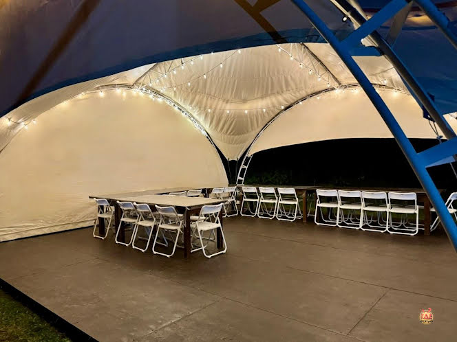 Шатер в «Коттедж в Юкках» фотография №4