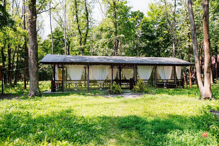 Большая летняя беседка в «Алмазы» фотография №3