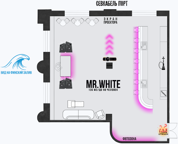 Mr.White в «Rubin Loft на Кожевенной» фотография №19