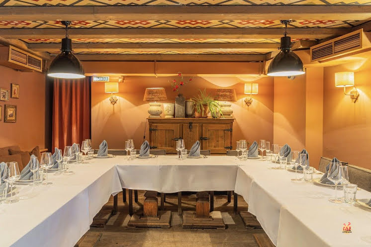 Зал "Грибоедова" в «Хочу Харчо» фотография №16