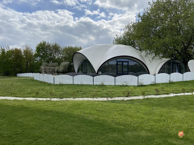 Шатер в яблоневом саду в «Коломенское» фотография №19