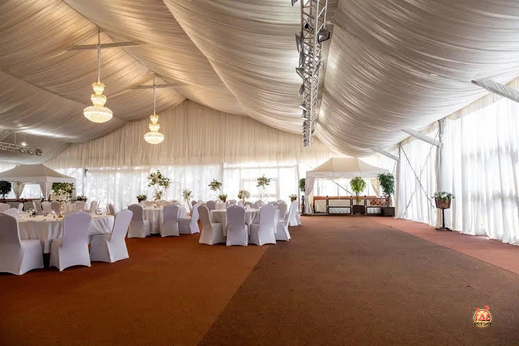 Банкетный шатер "Кристалл" в «Лебяжье» фотография №9