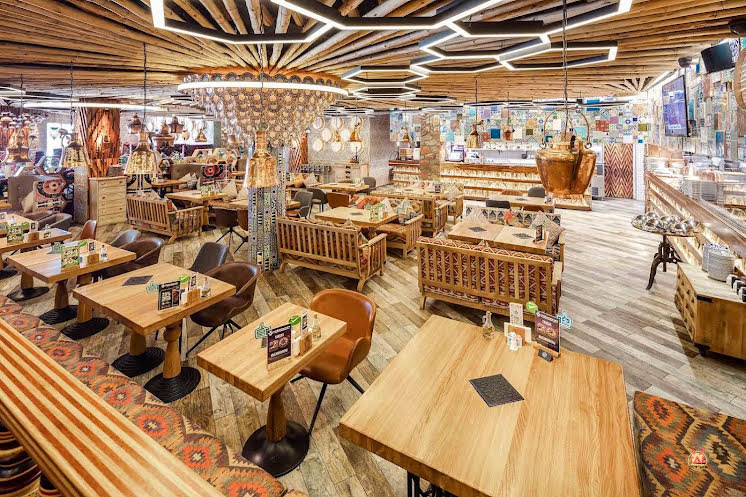 Большой зал в «Чайхона №1 Марьино» фотография №1