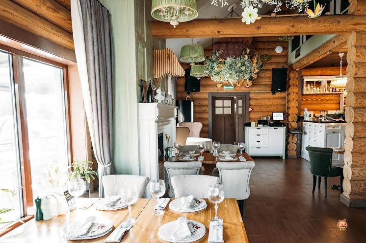 Каминный зал в «Дача» фотография №6