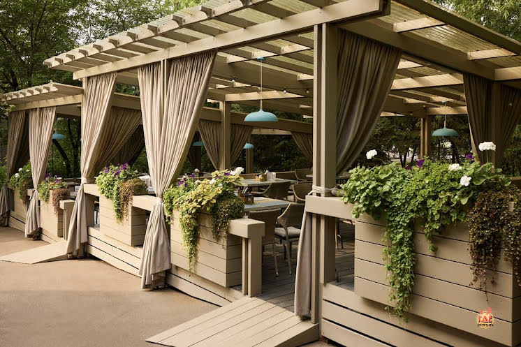 Летняя веранда  в «Времена года в Парке Горького» фотография №9