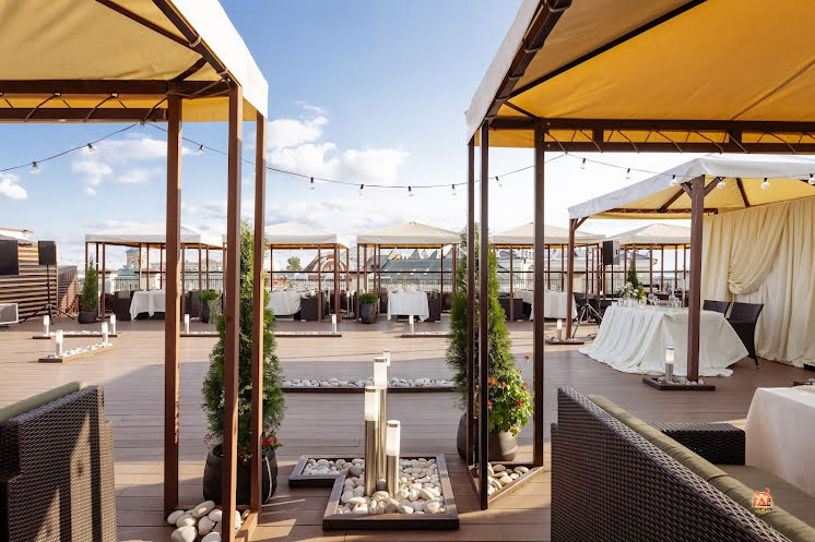 Ресторан на крыше "The Terrace" в «Courtyard by Marriott Kazan Kremlin» фотография №1