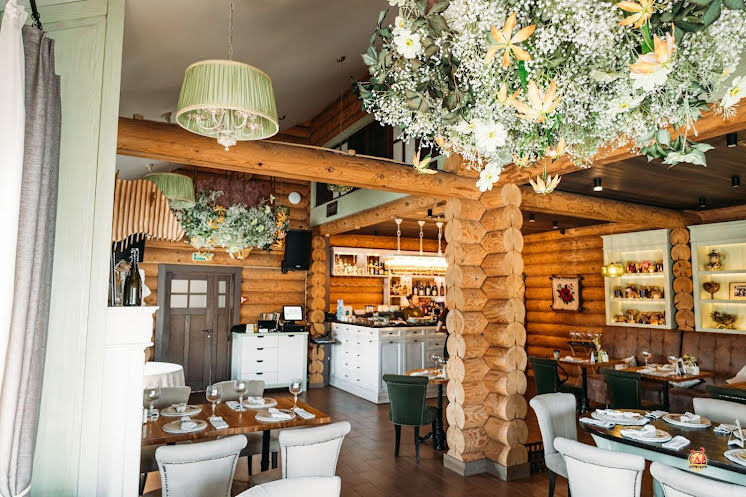 Каминный зал в «Дача» фотография №7