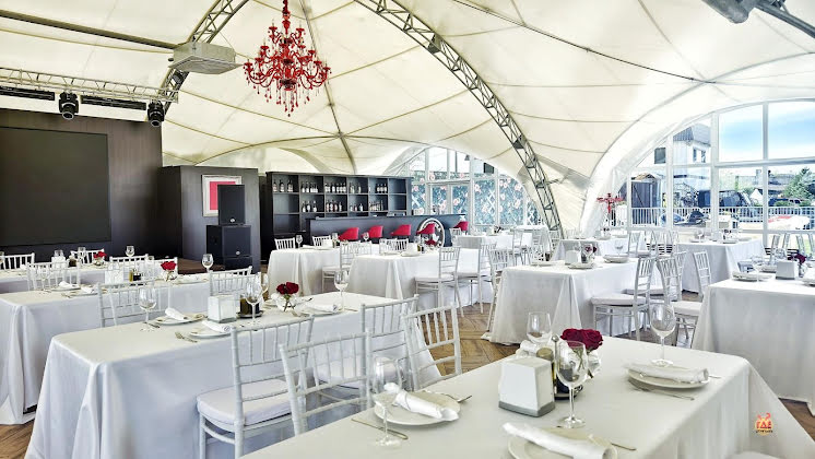 Шатер  в «Яхт клуб Ласточка» фотография №14