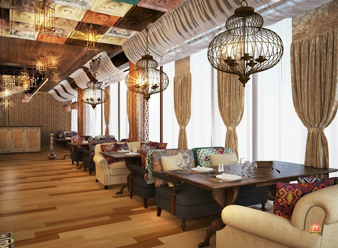 Большой зал  в «Чайхана Инжир на Перерва» фотография №19