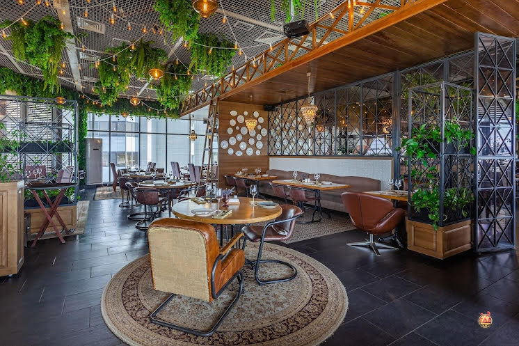 Основной зал в «Макароны» фотография №8