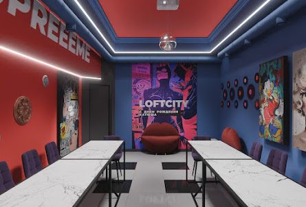 Лофт «Pop Art» в Лофт «Веном»