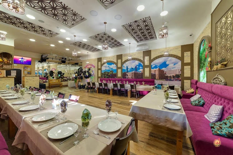 Основной зал в «Бакинский дворик» фотография №4