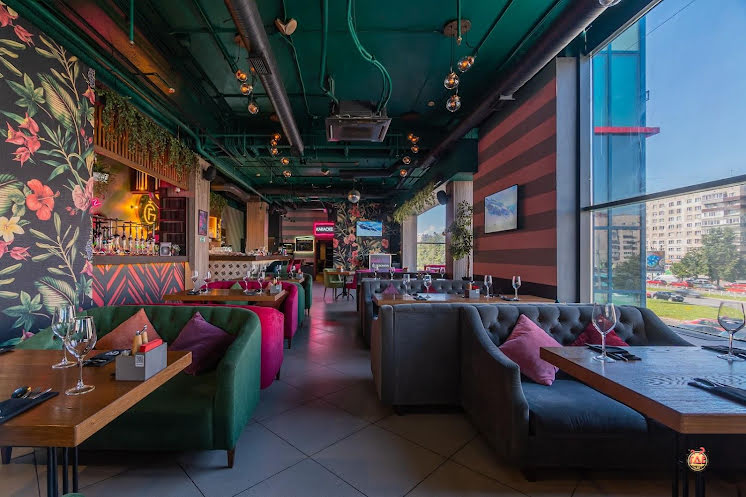 Основной зал в «Feromon Na Grazhdanskom» фотография №6