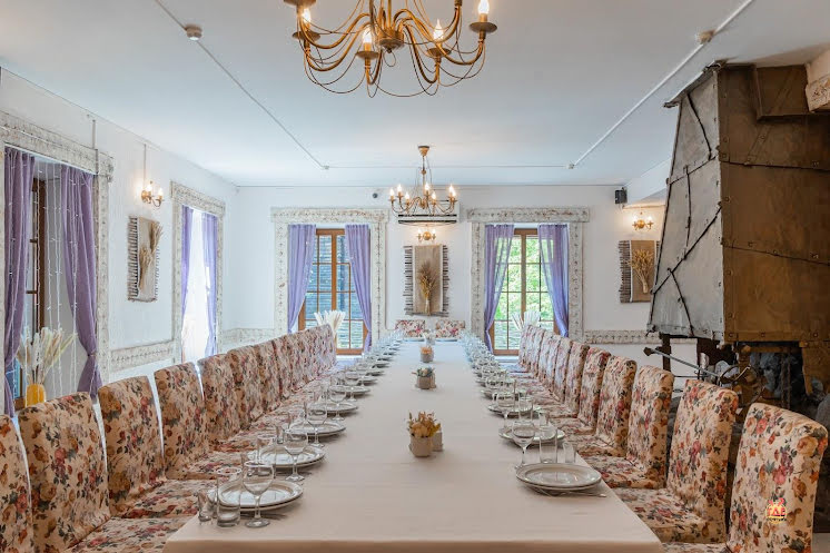 Каминный зал ресторана "Черемша" в «Старая Мельница» фотография №9