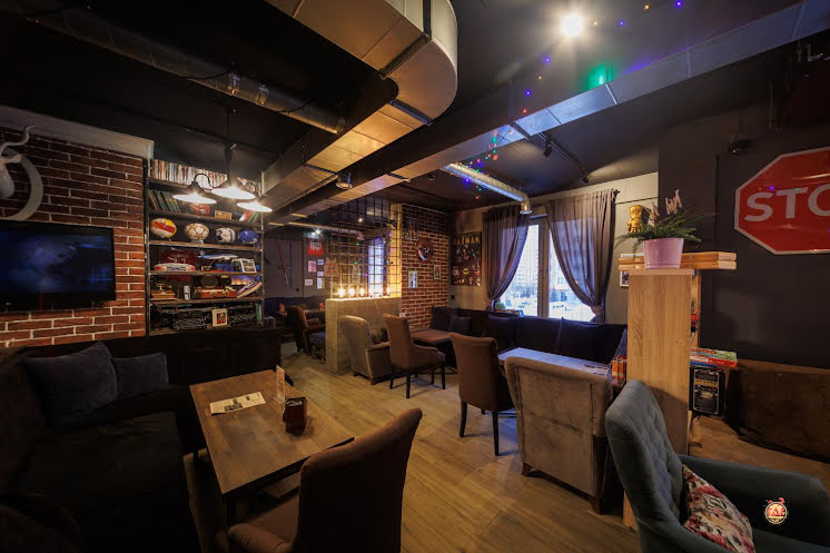 Зал на втором этаже  в «Бар HookahPlace Flat в Видном» фотография №12