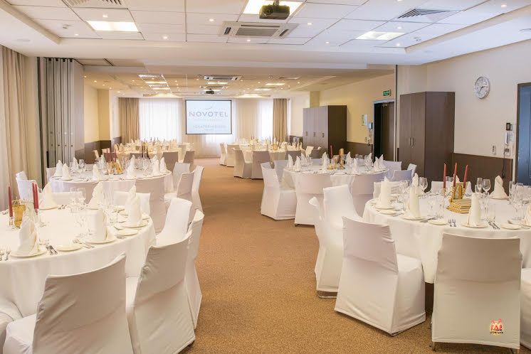Зал «Родонит» в «Novotel Yekaterinburg Centre» фотография №11