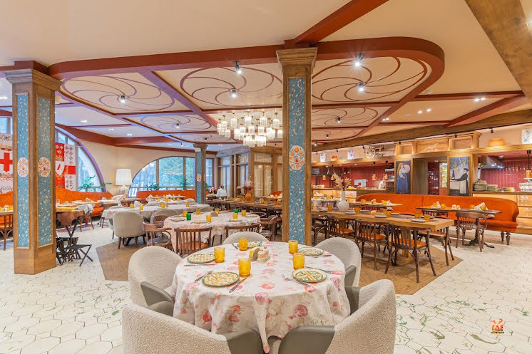 Основной зал в «Askaneli» фотография №15